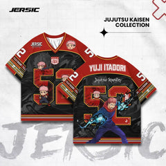 Yuji Itadori #52 Black Flash Edition Jersey