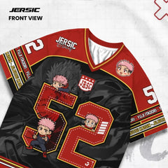 Yuji Itadori #52 Black Flash Edition Jersey