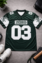 Green Roronoa Zoro Anime Jersey