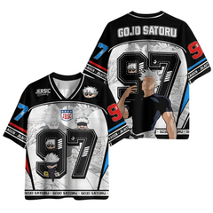 Gojo Satoru Anime Jersey 97 β Jujutsu Kaisen Streetwear