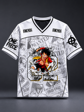 🌀 Monkey D. Luffy – White Edition Jersey