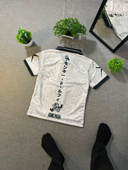 One Piece Minimal Wave Anime Jersey – Japanese Streetwear Edition