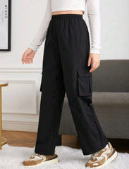 Premium Pocket Urban Cargo Flapper Black