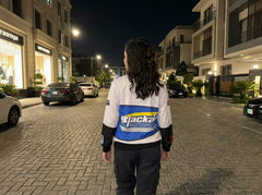 Blackair Racing Blue Fleece Jacket