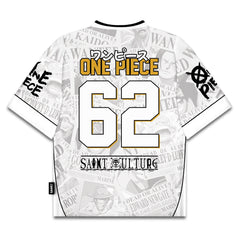 🌀 Monkey D. Luffy – White Edition Jersey