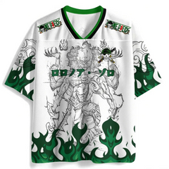 One Piece Roronoa Zoro Luffy Anime Jersey