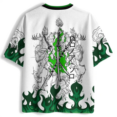 One Piece Roronoa Zoro Luffy Anime Jersey