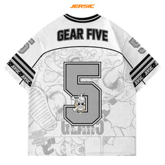 ⚡ Monkey D. Luffy – Gear 5 Edition Jersey