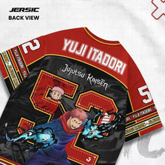 Yuji Itadori #52 Black Flash Edition Jersey