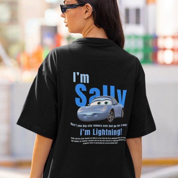 Sally Premium Tee 🚗🌟 Back Side