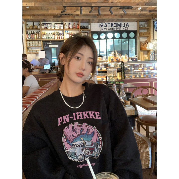 PN-IHKKE Printed Sweat Shirt😊💖