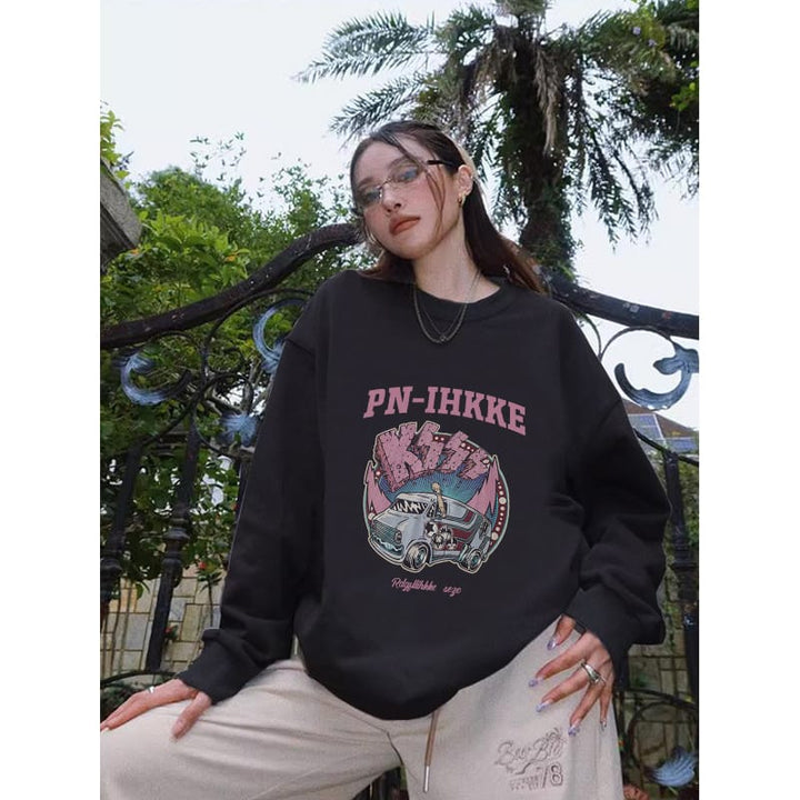 PN-IHKKE Printed Sweat Shirt😊💖