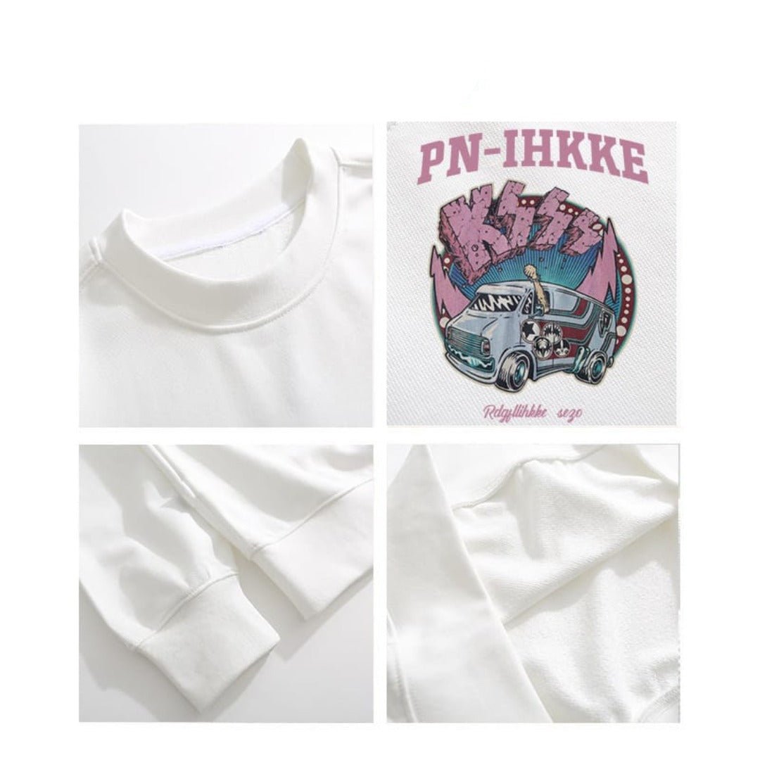 PN-IHKKE Printed Sweat Shirt😊💖