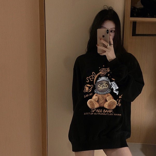 "Astronaut Bear Sweatshirt 🐻🚀🪐"