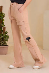 Blush Cargo Luxe Pants