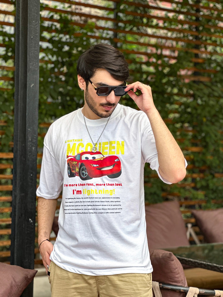 McQueen Premium Tee 🏎️✨ Front Side