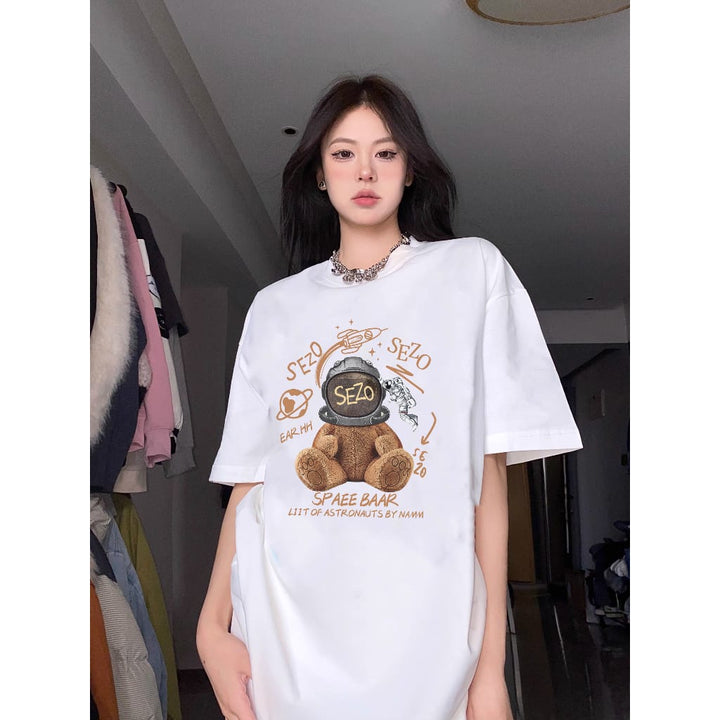 "Astronaut Bear Tee 🐻🚀🪐"