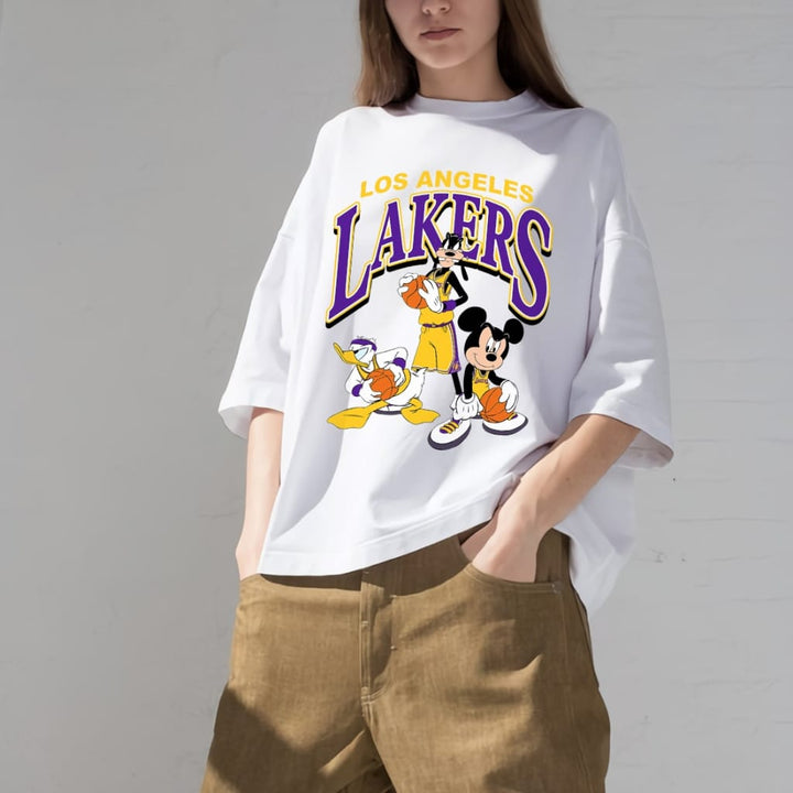 Lakers Disney Tee 🏀✨🌴