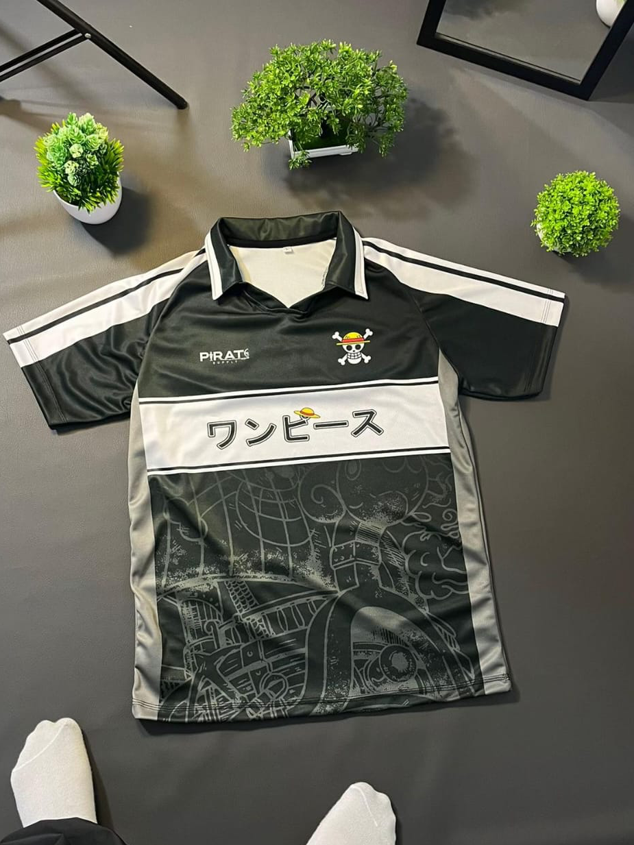 Grand Line ’97 Jersey — short, premium, and fits the black/white streetwear look