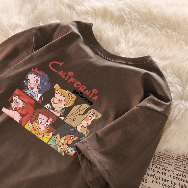 California Disney Princess Tee 🌴👸✨