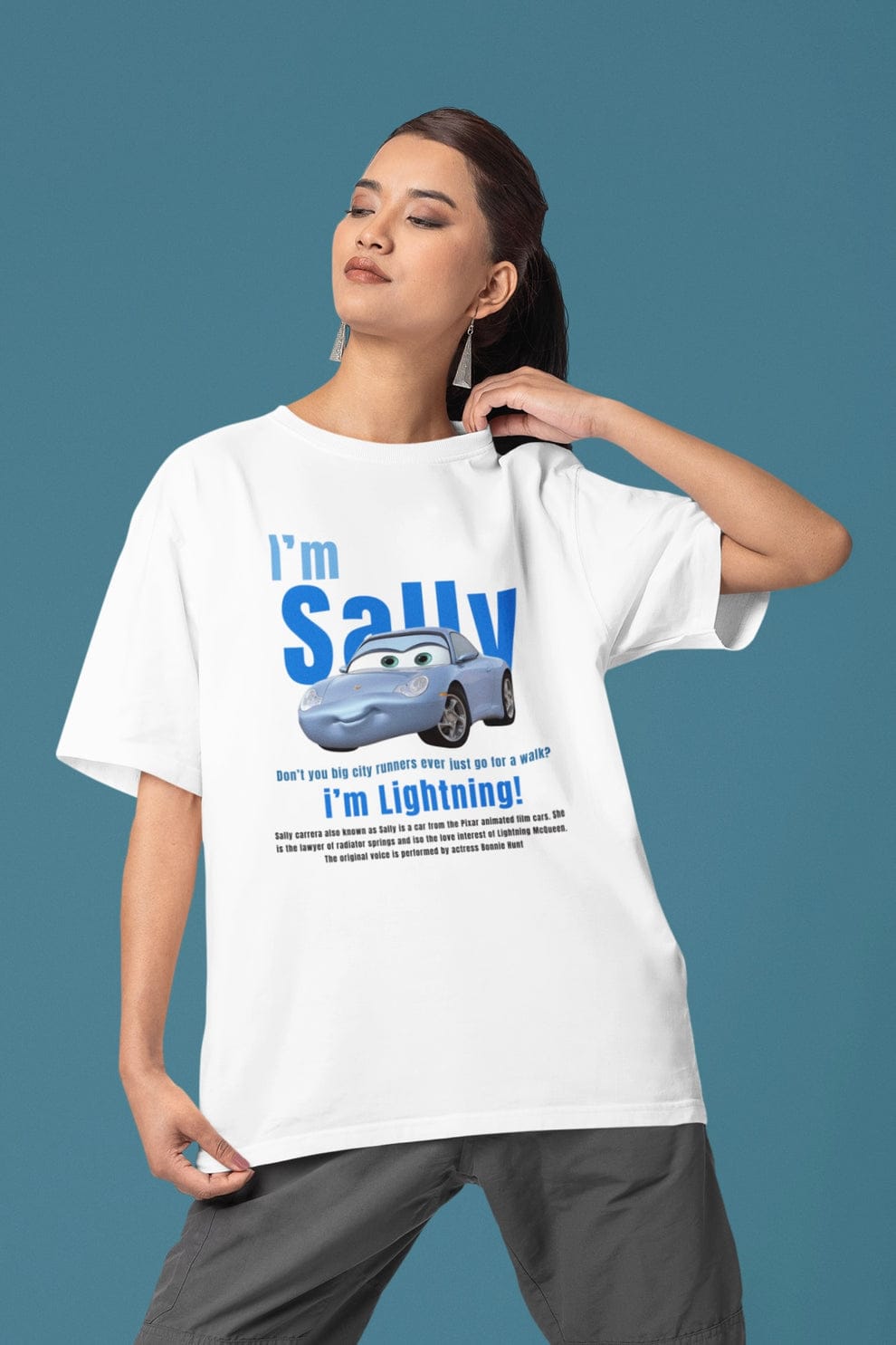 Sally Premium Tee 🚗🌟 Front side