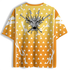 Zenitsu Agatsuma Anime Jersey – Demon Slayer Streetwear