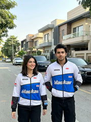 Blackair Racing Blue Fleece Jacket