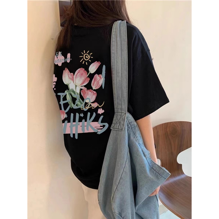 Tulip Bloom Korean Tee 🌷