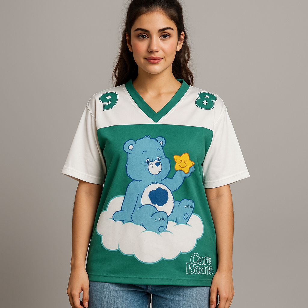 GRUMPY BEARS - Green Tee🐻‍❄️
