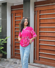 WHO IS SUKI? Bold Pink Mesh
